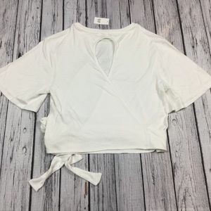 GAP Tops - Gap Women L XL 2XL White Belt Blouse Shirt GAP Tops - Gap Women L XL 2XL White Belt Blouse Shirt